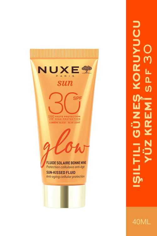Işıltılı Güneş Koruyucu Yüz Kremi SPF 30 40 ML