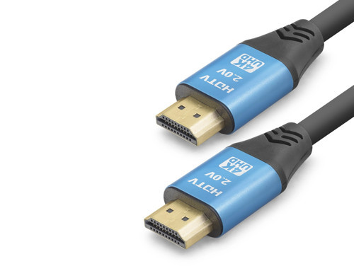 Hdmi 2.0 Kablo 4K Uhd 19+1 Od 8.0 Mm 10 M - Siyah Mavi ND4053