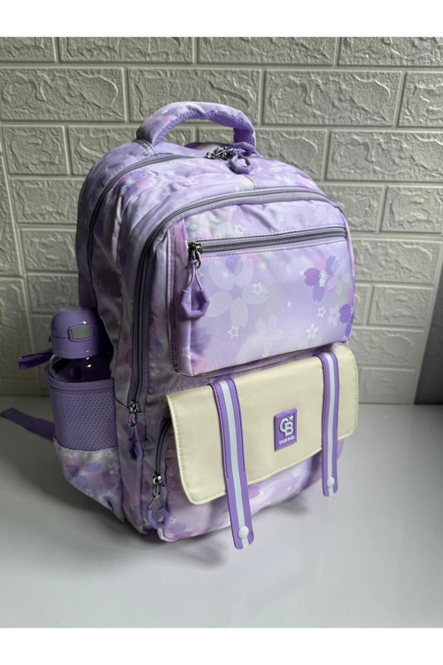 Color Bags Çok Bölmeli Şık Tasarım Okul Sırt Çantası