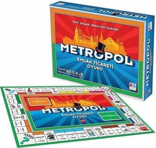 Metropol Emlak Ticareti Oyunu KS Games (Yeni Kutu) Orijinal Ürün
