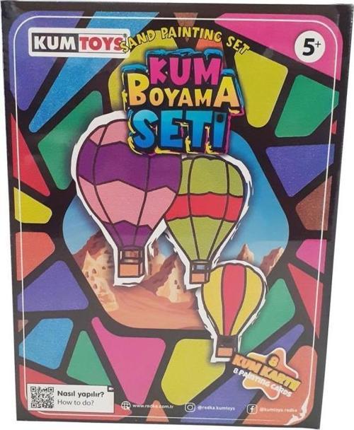 Kum Boyama Seti Lisanslı Ürün