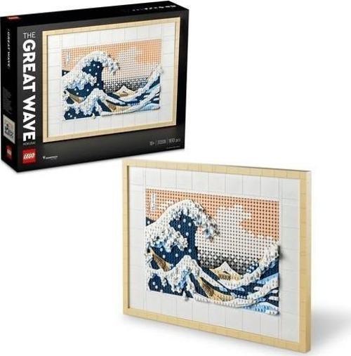 Art Hokusai-Büyük Dalga 31208 Lisanslı Ürün +18 Yaş (1810 Parça)