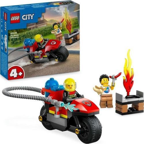 City İtfaiye Kurtarma Motosikleti 60410 Lisanslı Ürün +4 Yaş (57 Parça)