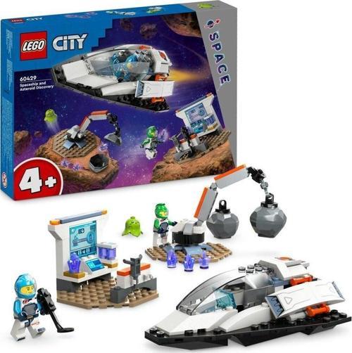 City Uzay Gemisi ve Asteroit Keşfi 60429 Lisanslı Ürün +4 Yaş (126 Parça)