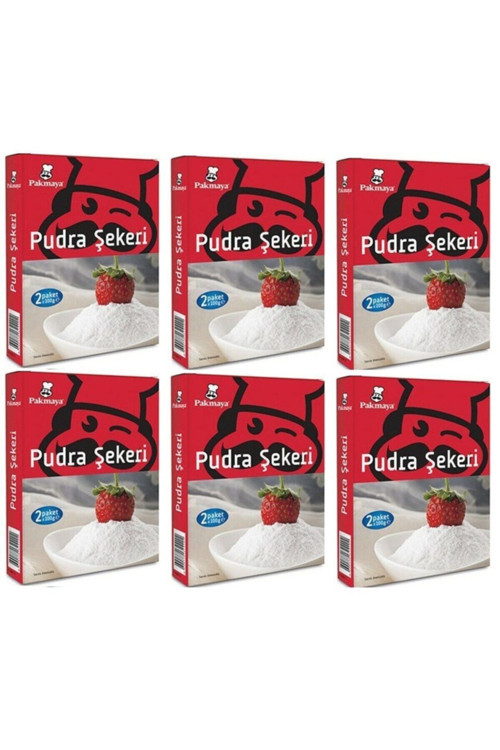 Pudra Şekeri 200 Gr X 6 Adet