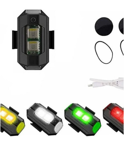 Flaşör Led İkaz Lambası 7 Renkli