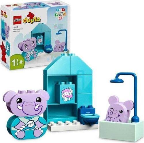 Duplo İlk Günlük Rutinlerim: Banyo Zamanı 10413 Lisanslı Ürün +2 Yaş (15 Parça)