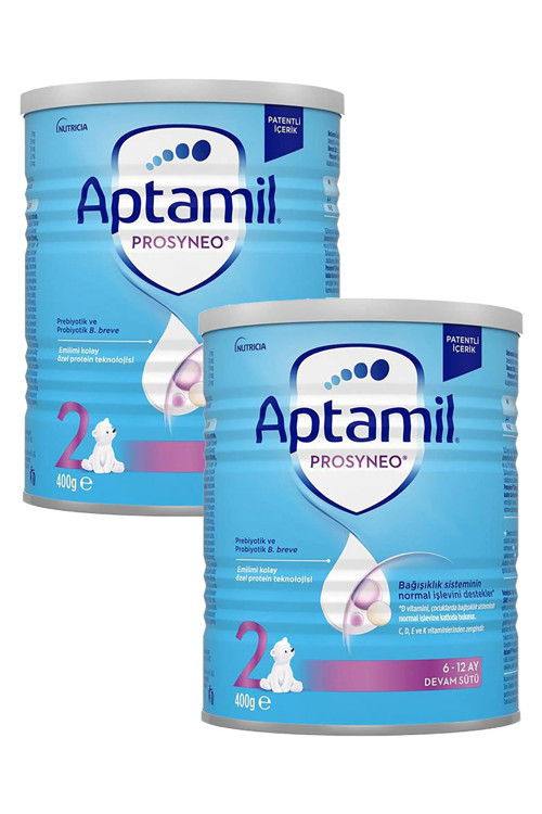 2 Devam Sütü Yeni Prosyneo 6-12 Ay 400 gr x 2 Adet