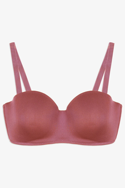 Kadın Dolgusuz Mikro Straplez Sütyen