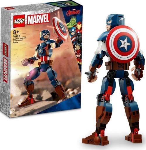 Marvel Captain America Yapım Figürü 76258 Lisanslı Ürün +8 Yaş (100 Parça)
