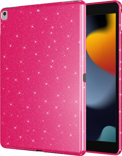 Apple iPad 10.2 2021 (9.Nesil) Uyumlu Işıltılı Tablet Kılıf