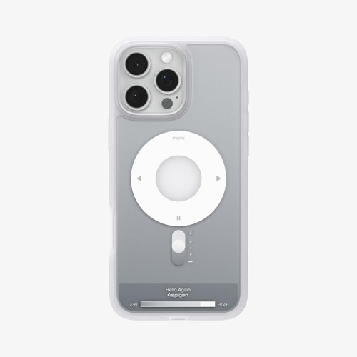 iPhone 16 Pro ile Uyumlu Kılıf Ultra Hybrid MagFit MagSafe Özellikli Classic Classic Silver