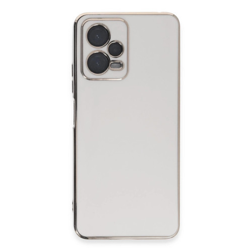 Xiaomi Poco X5 5G Kılıf Volet Silikon - Beyaz