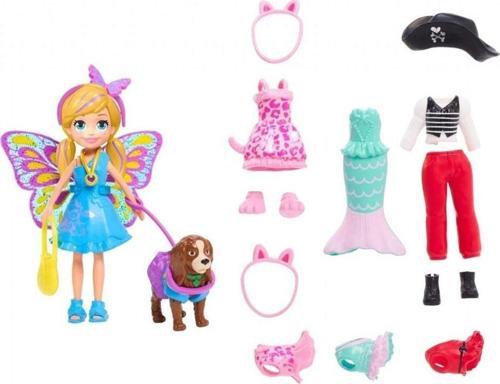Polly Pocket ve Hayvan Dostu Kostüm Giyiyor Oyun Seti GDM15