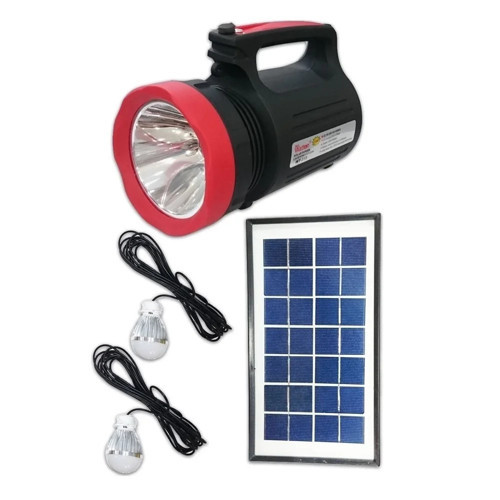 Büro Ev Ofis İş Güvenliği için Solar Şarjlı Işıldak Led Ampül Fener
