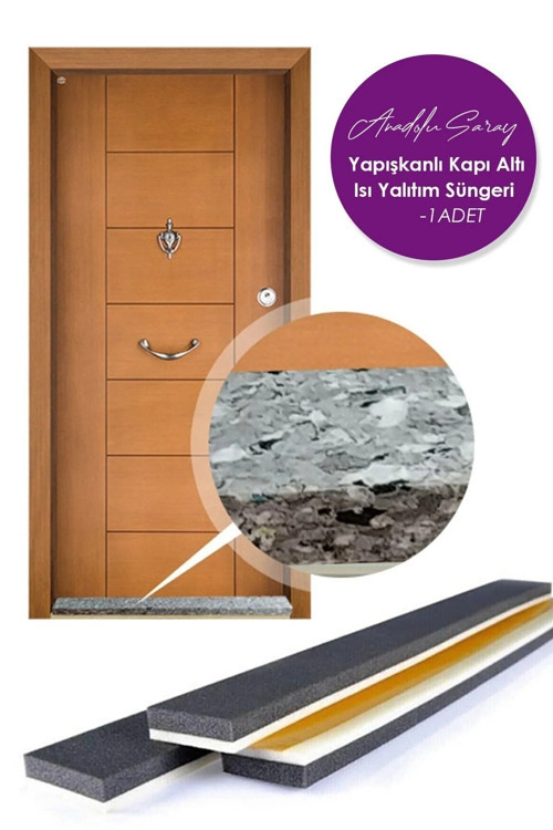 Büro Ev Ofis Yalıtımı için Yapışkanlı Köpük Kapı Altı Isı Eşik Süngeri