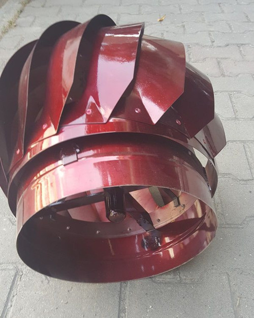 20 Cm Rüzgar Gülü Esmatik Baca Aspiratörü Baca Havalandırması Boruya Takılan 200 Cm Baca Fırıldağı