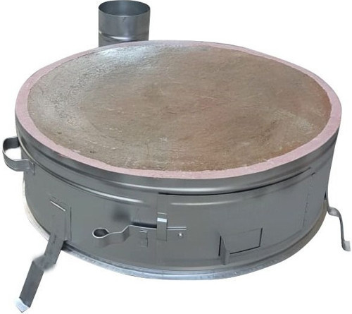 60 Cm Büyük Boy Toprak Yufka Gözleme Sobası