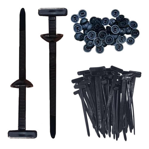 ® 30 Adet Plastik Bağlantı Elemanları – Evrensel Kablo Bağı Tokası, Oto ve Endüstriyel Sabitle