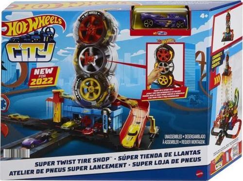 Hot Wheels Super Twist Tire Shop HDP02 Lisanslı Ürün