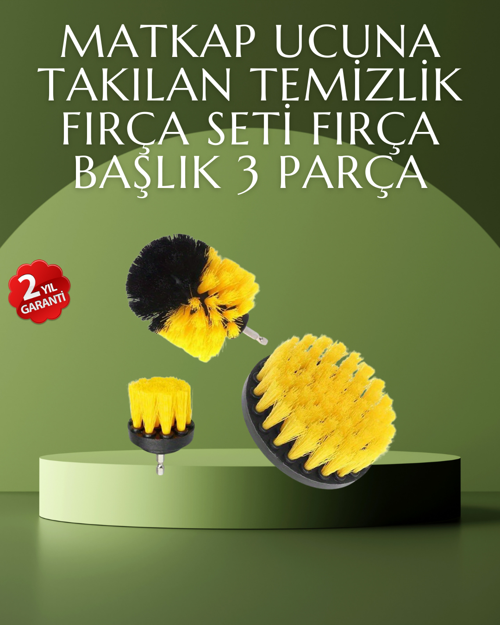 tekno Matkap Ucu Temizlik Fırçası Seti Ev ve Araç İçin 2026