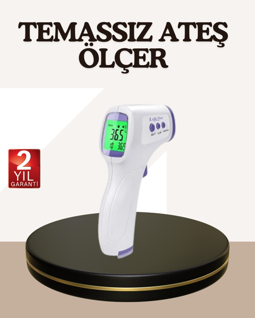 tekno Kızılötesi Alından Temassız Ateş Ölçer Akıllı Sesli Uyarı 2026