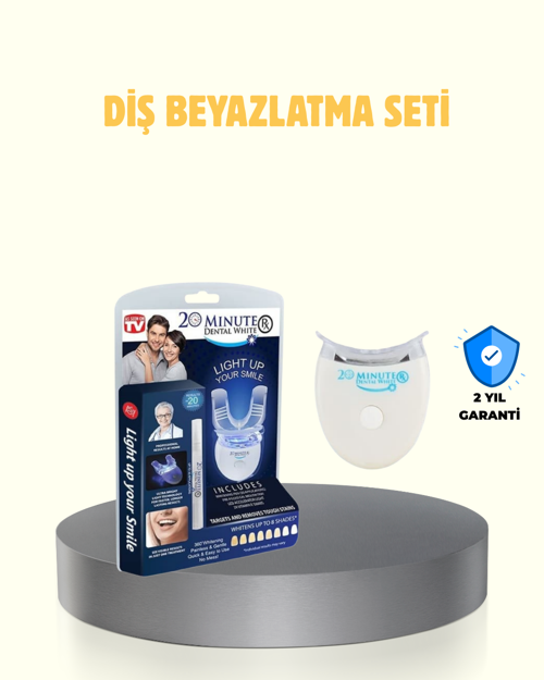 tekno LED Işıklı Profesyonel Diş Beyazlatma Seti 2026