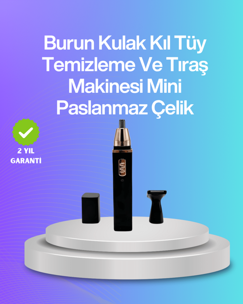 tekno Sessiz çalışan tüy düzeltici burun ve kulak makinesi 2026