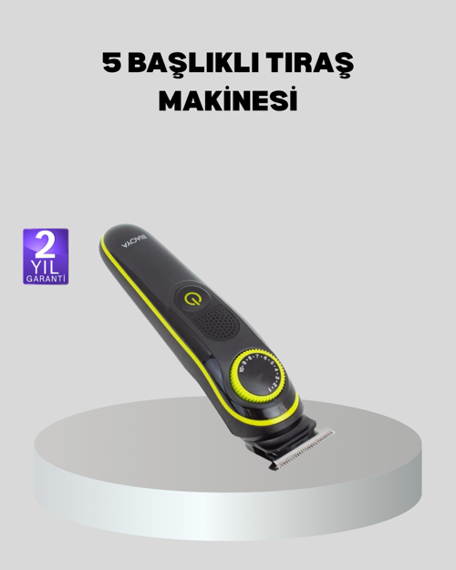 tekno Erkek Bakım Seti – Kablosuz Şarjlı Tıraş Makinesi, Su Geçirmez ve Sessiz Motorlu 2026