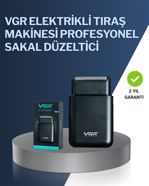 tekno 5 W Güçlü USB Şarjlı Sakal Şekillendirici – İki Başlıklı, Su Geçirmez Tasarım