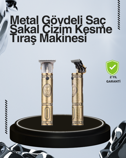 tekno Kompakt Tasarımlı, Uzun Pil Ömürlü Saç Sakal Kesme Makinesi 2026