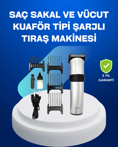 tekno Paslanmaz Çelik Bıçaklı Tıraş Makinesi – Keskin ve Dayanıklı 2026