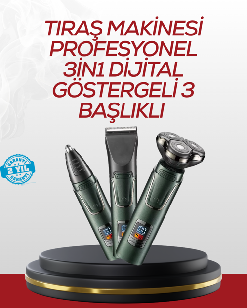 tekno Burun, Sakal ve Saç İçin Erkek Tıraş Cihazı 2026