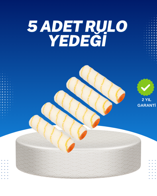 tekno 5’li Emülsiyon Boya Rulosu Duvar ve Tavan Uygulamasına Uygun 2026
