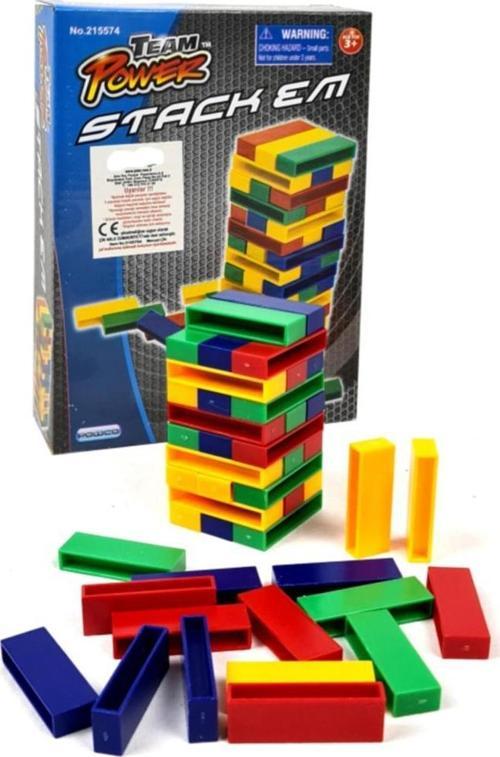 Team power Stack Em Kutu Oyunu Jenga Tip Zeka Oyunu Pc208