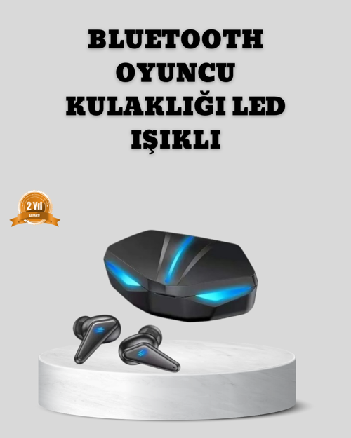 tekno Kablosuz Bluetooth Kulaklık – Aktif Gürültü Engelleme, 3D Ses Deneyimi, Uzun Pil Ömrü
