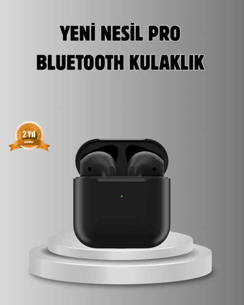 tekno Tws Pro 5 3D HD Ses Bluetooth Kulaklık – Kablosuz, Ergonomik, Şarj Kutulu, Gürültü Enge