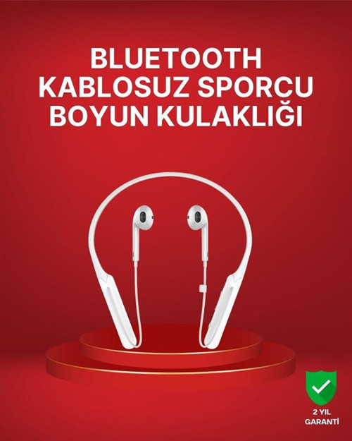 tekno Boyun Askılı Kablosuz Kulaklık – Uzun Süreli Batarya Performansı 2026