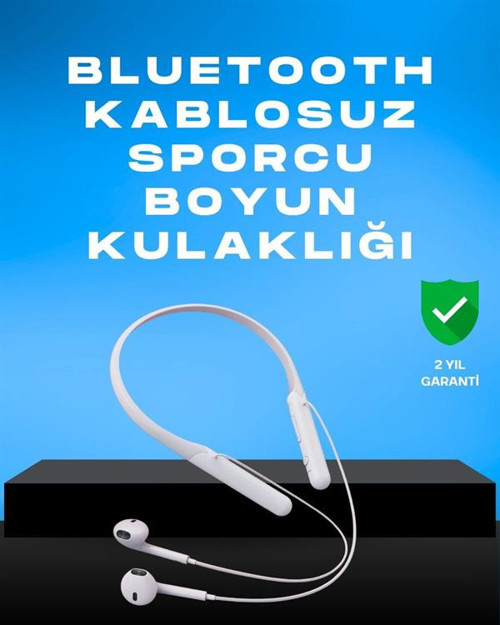 tekno Kablosuz Bluetooth Kulaklık – Boyun Askılı, 100 Saat Pil Ömrü 2026