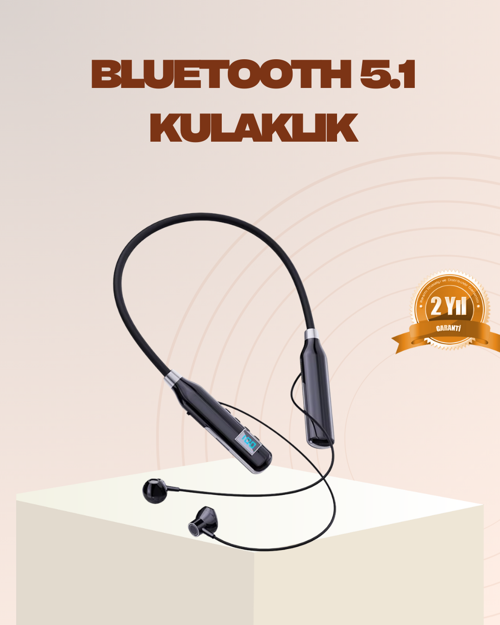 tekno Bluetooth 5.1 Kablosuz Kulaklık – Net Ses ve Güçlü Bağlantı 2026