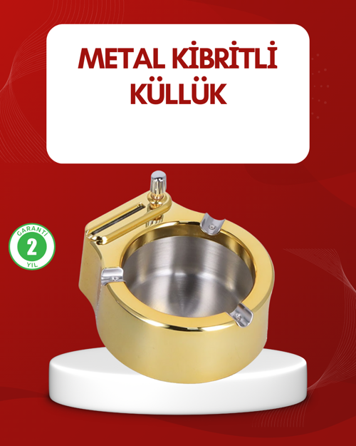 tekno Metal Küllük Gizli Ateşleme Sistemli Şık Tasarım 2026
