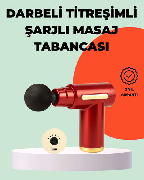 tekno Titreşimli Kas Masaj Aleti 6 Kademe Güçlü Masaj Deneyimi 2026