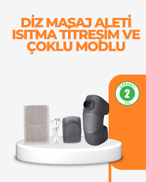 tekno NTC Isı Kontrollü Diz Masaj Aleti Titreşim ve Isı Terapisi 2026