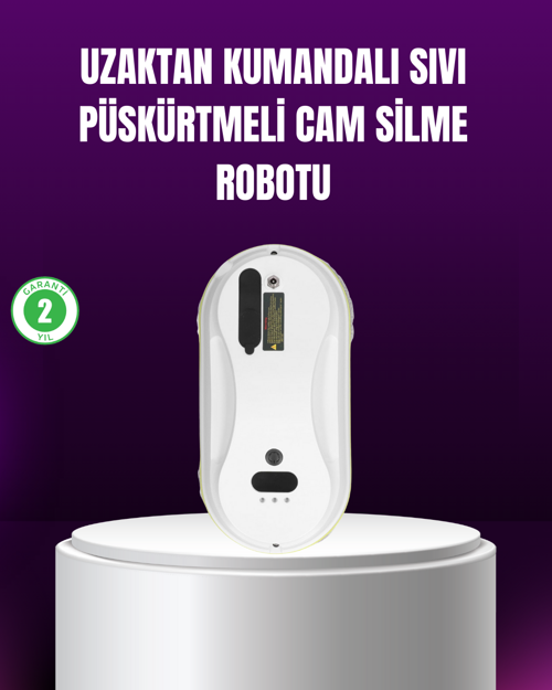 tekno AI Akıllı Rotalı Otomatik Cam Temizleme Robotu 2026