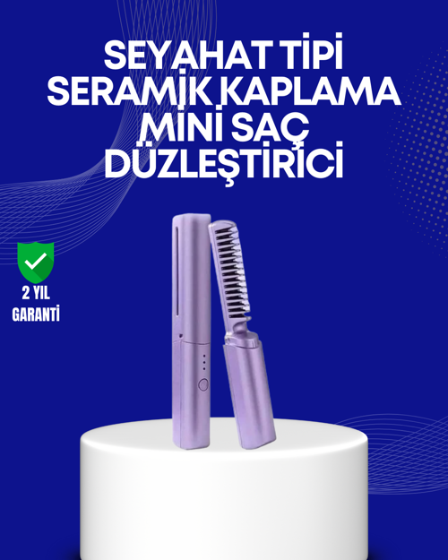 tekno USB Şarjlı Kablosuz Saç Düzleştirici – Hızlı ve Pratik 2026