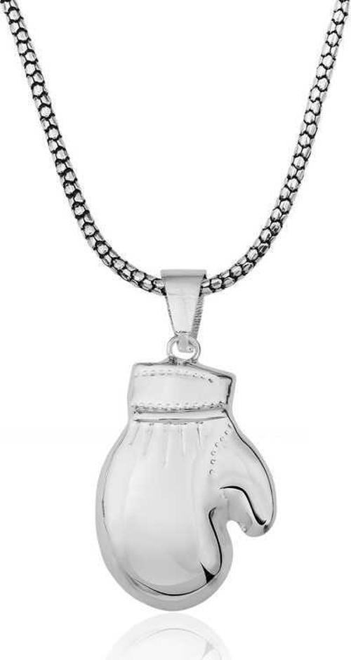 925 Ayar ​Gümüş Boks Eldiveni Erkek Kolye