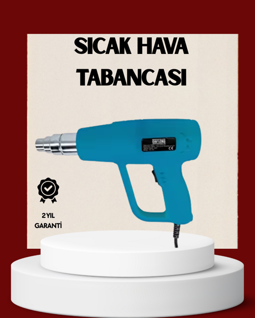 tekno Ayarlanabilir Isı Tabancası Boya Sökme Lehim Isıtma 2026