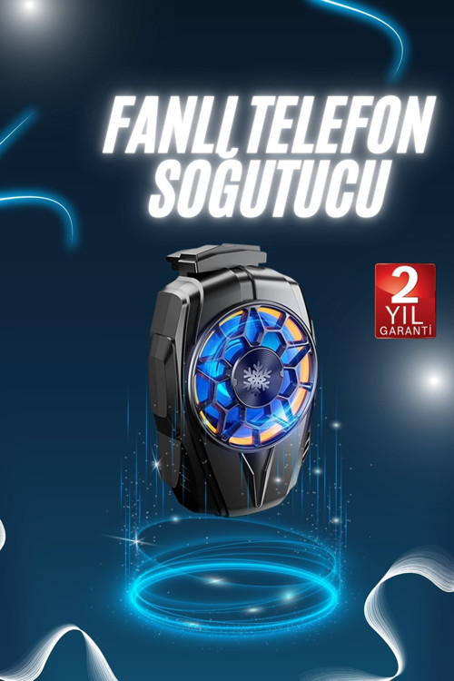 tekno Telefonu Soğutma Fanı Radyatör Mobil Cihazlara Uyumlu Soğutucu 2026