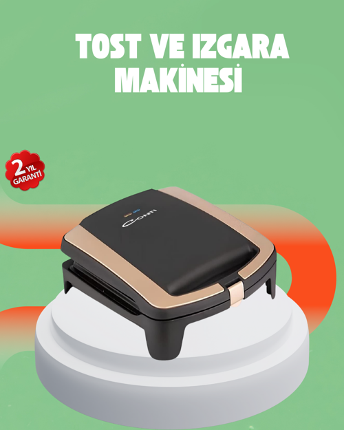 tekno Tost Makinesi 4 Dilim Kapasite 1500 Watt Hızlı Isıtma 2026