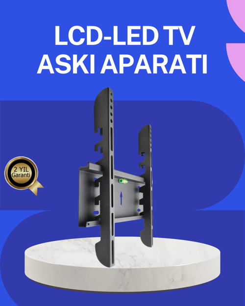 tekno 32” LED TV Askı Aparatı Güçlü Taşıma Kapasitesi 2 Yıl Garantili 2026